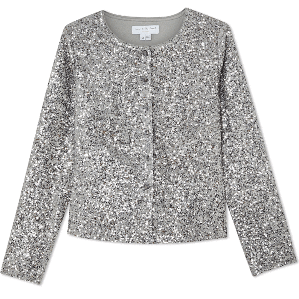 Never Fully Dressed Alexa Sequin Cardigan